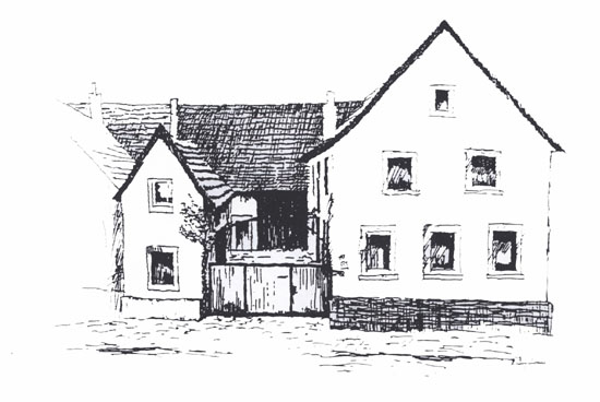 Klicken Sie bitte auf das Haus.